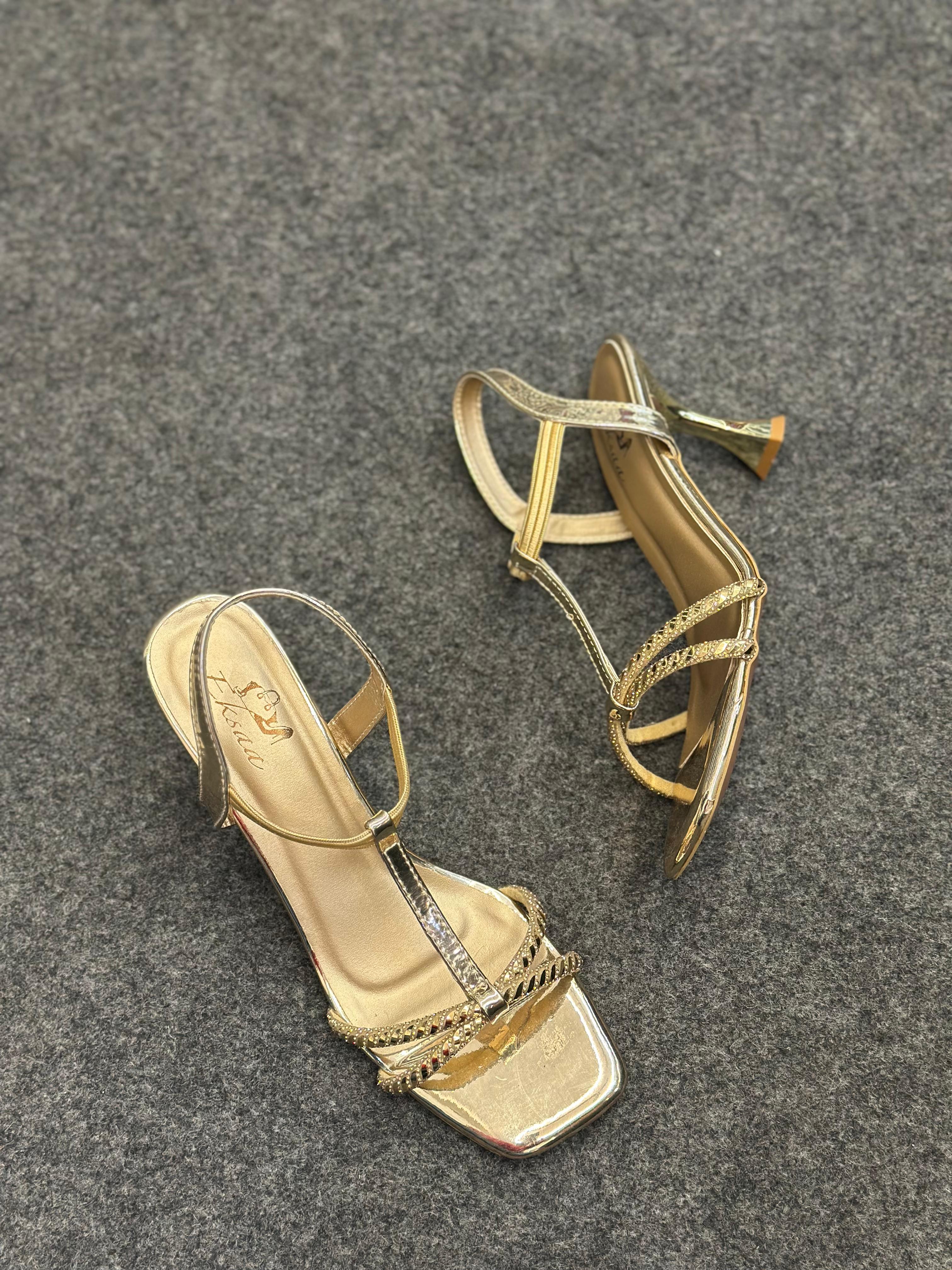 Aurora Crystal Heel